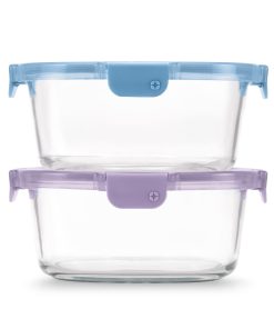 Color Lock® Glass 7 Cup Round 4pc Set