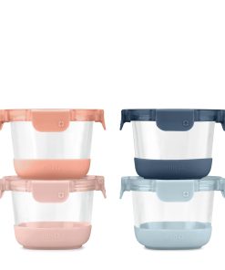 Duraglass™ 2 Cup Glass Meal Prep Bowl - 4 Pack