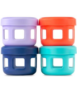 Plastic Condiment Containers. Set of 4